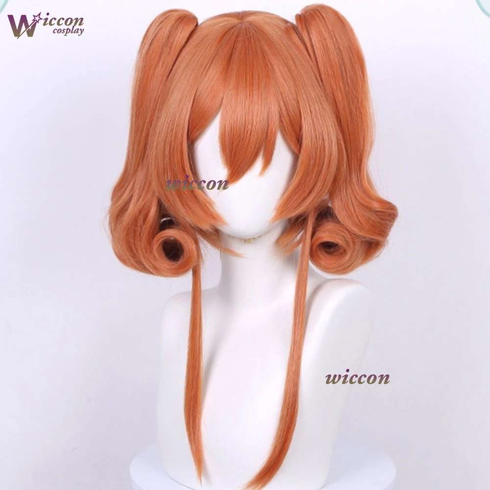 WonkaCos Puella Magi Madoka Magica Walpurgisnacht Rising Bebe Therese Lilac Cosplay Wig Heat Resistant Synthetic Hair Halloween