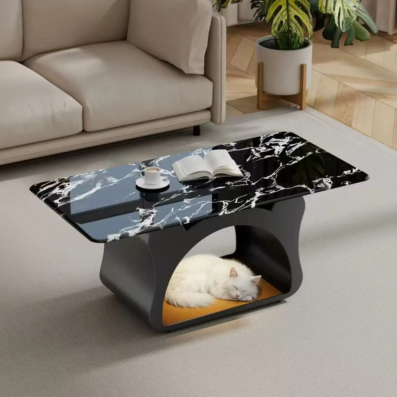 

#Coffee Table Marble Top