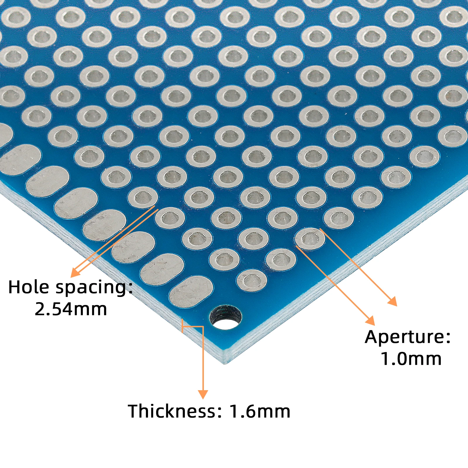 6/10pcs PCB Prototype Board Double Side Circuit Boards DIY Universal Printed Perfboard Electronic Kit 2x8 3x7 4x6 5x7 7x9cm