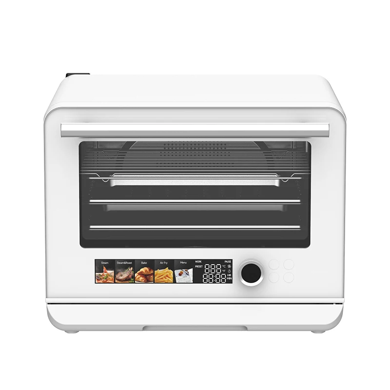 Hotsy Digital Two Layers Baking Cake Bread 3 in 1 Electric Oven Cooker 23L Toaster Smart Visible Air Fryer Steam Convection Oven