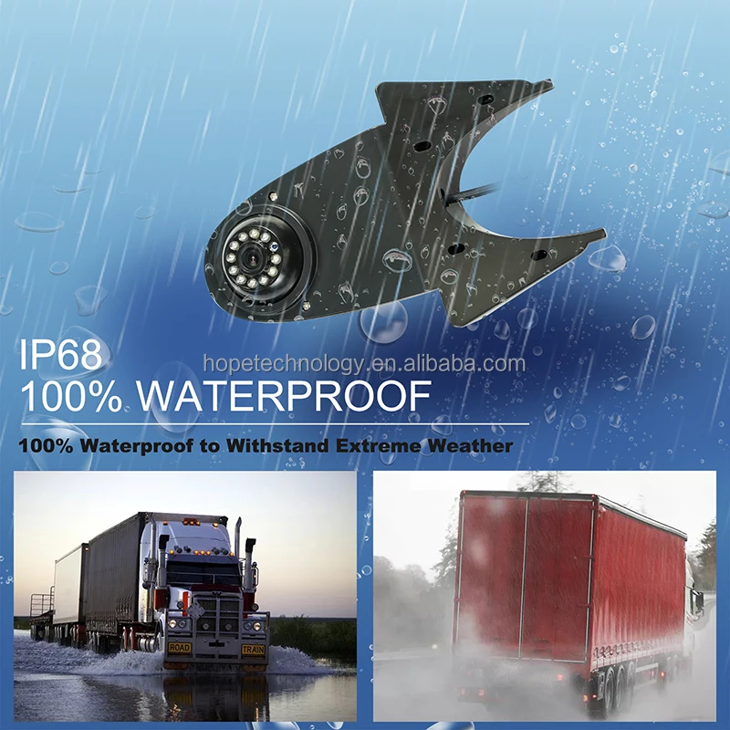 IP68 IR Night Vision AHD 1080P RV Reverse Backup Camera for Vehicles Mounted Truck Backup Camera