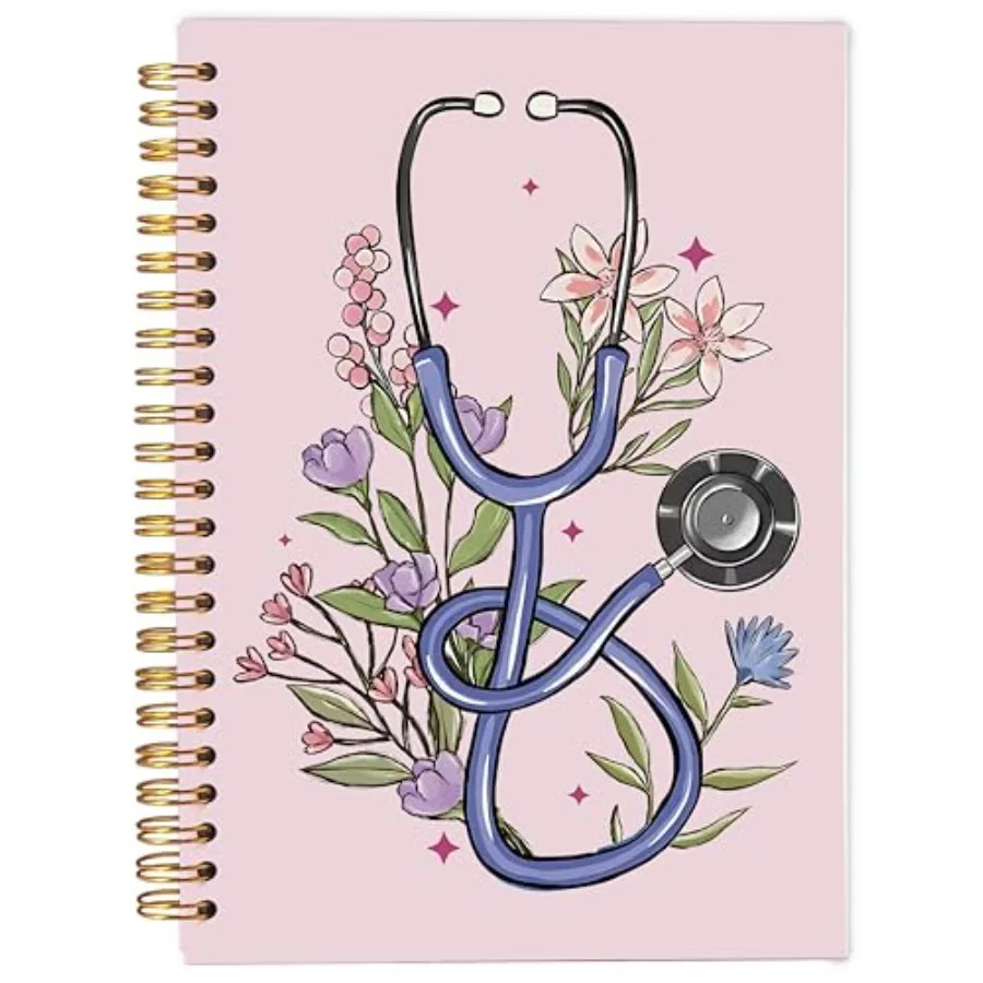 

Stethoscope Medical Notebook Journal, Doctor Nurse Notebook, Medical Student Gifts, Future Nurse Gifts, Doctor Gifts for Women