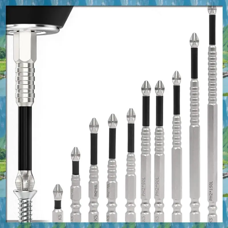 AB07 HOT Premium Magnetic Durability Screwdriver Drill Bit Set For Electric Screwdriver Tasks