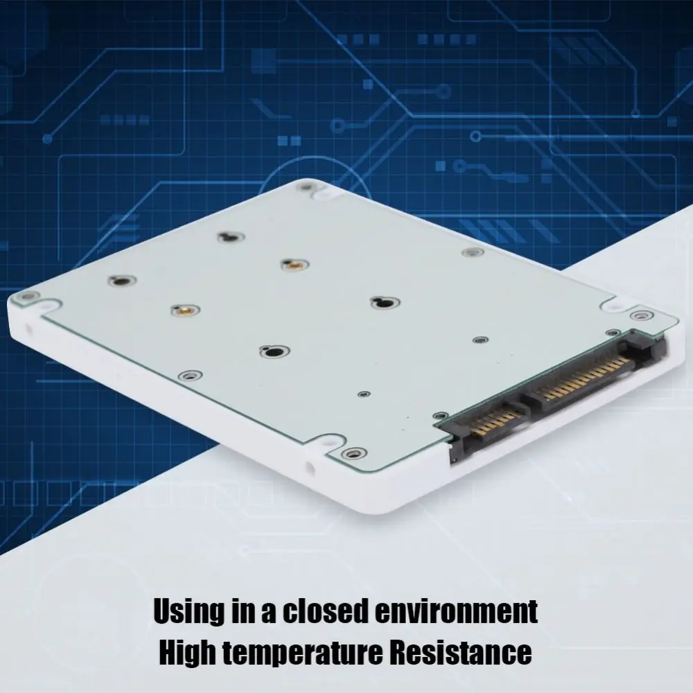 2.5inch Mini PCIe Adapter Not Inclube Hard Disk External Design MSATA Adapter 7mm Drive Converter Function SSD Adapter