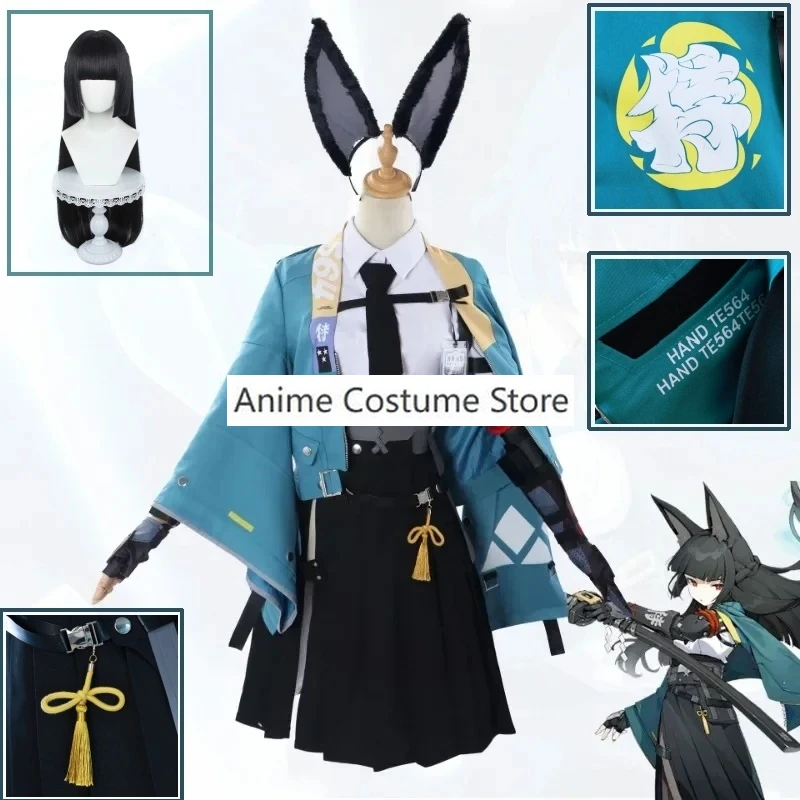 Zenless Zone Zero Hoshimi Miyabi Kimono Women Cosplay Costume Cos Game Anime Party Uniform Halloween Play Role Clothes Clothing