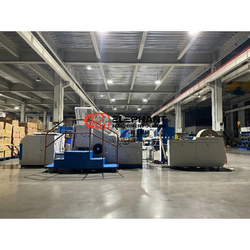 Fully Automatic Kraft Paper Bag Maker Factory Direct Supply Shopping Gift Paper Bag Making Machine for Packaging Production