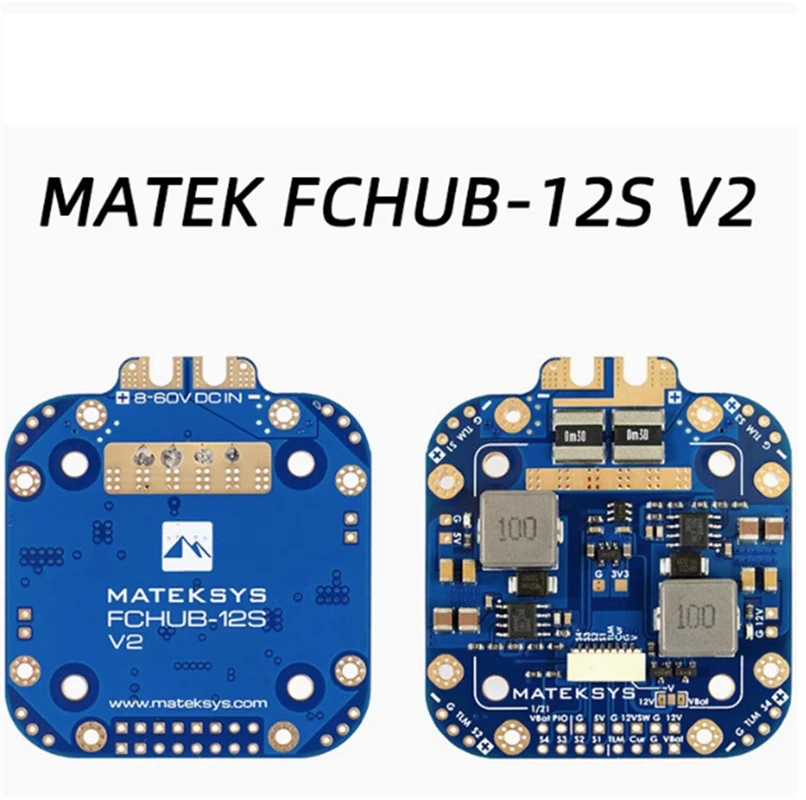 

MATEK FCHUB-12S V2 5V&12V 440A Distribution Board Power Board for FPV Multi rotor Drone