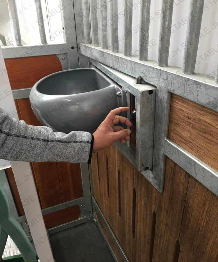 

automatic horse stable stall wall feeders