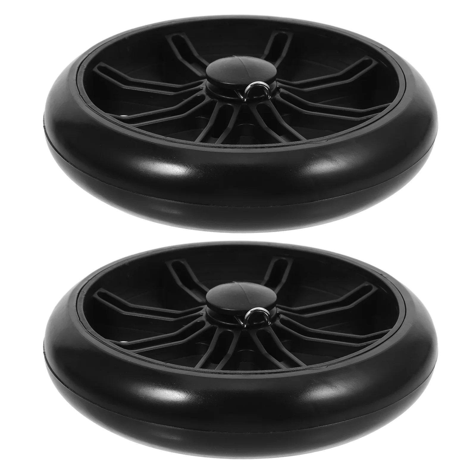 2pcs Laundry Cart Wheels Shopping Trolley Cart Wheels Shopping Cart Wheels Replacement Shopping Cart Wheels Shopping Cart Wheels
