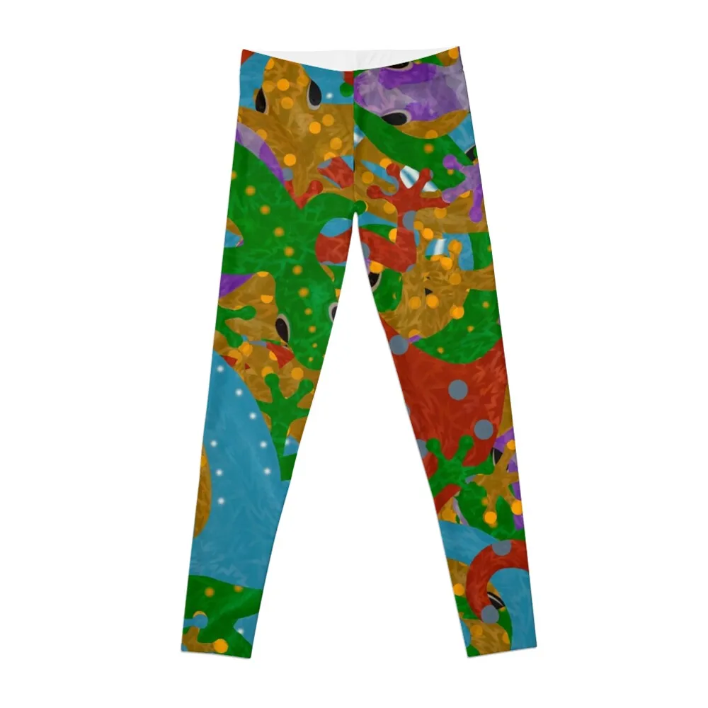 

Gecko Mania #2 Leggings Sweatpants Female legging pants fitness set gym Womens Leggings