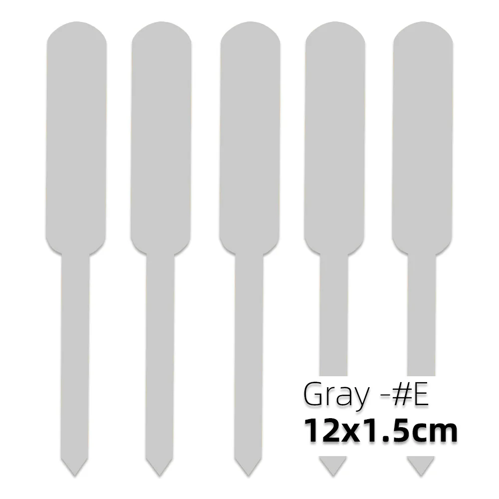 Nieuwe Tuin Plant Tags Waterdichte Plastic Etiketten Kwekerij Markers Bloempotten Zaailing Teken Mark DIY Tuin Decor Gereedschap