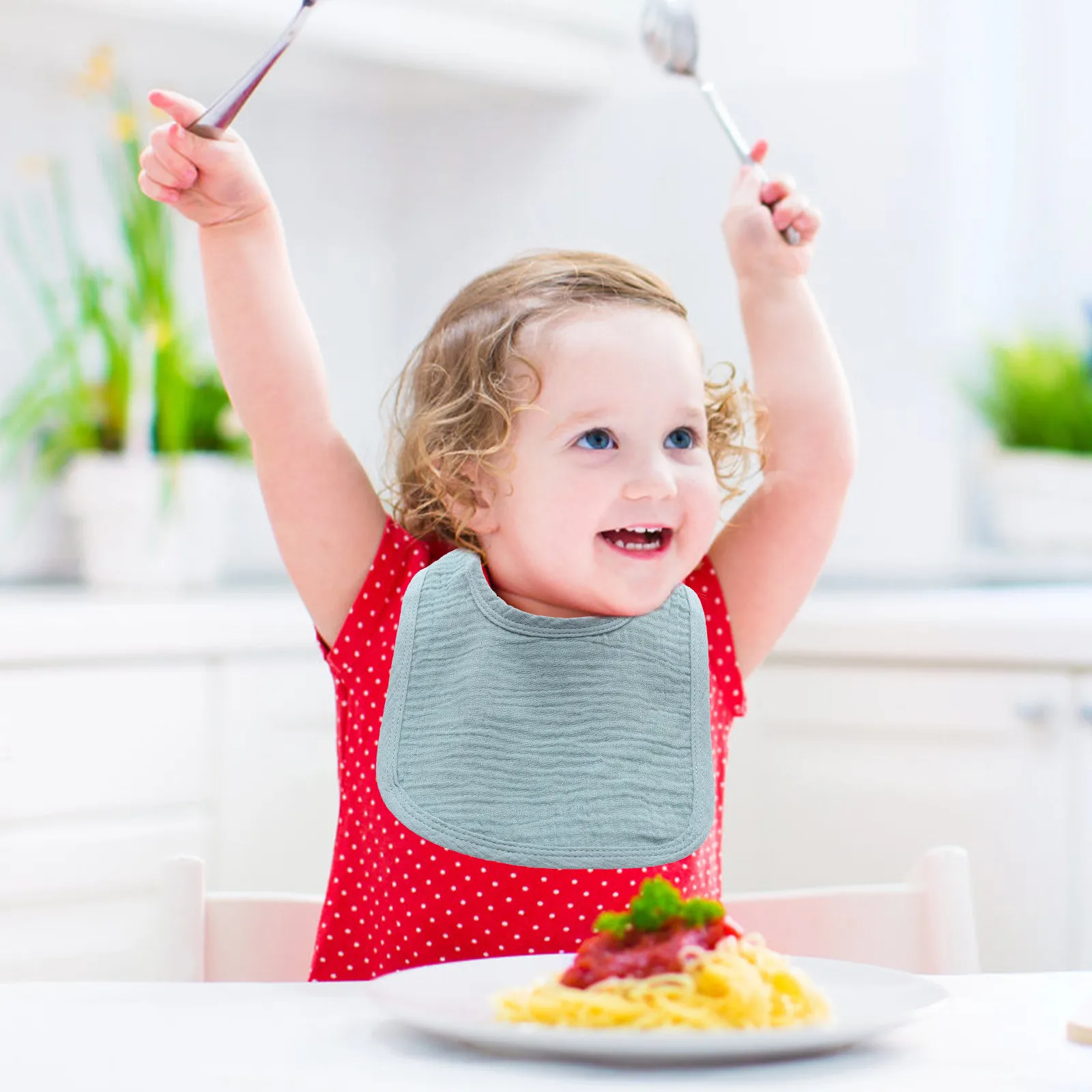 

2Pcs Baby Bibs Cotton Comfortable Absorbent Infant Bandana Drool Bibs Newborn Feeding Towels Newborn Saliva Wipes