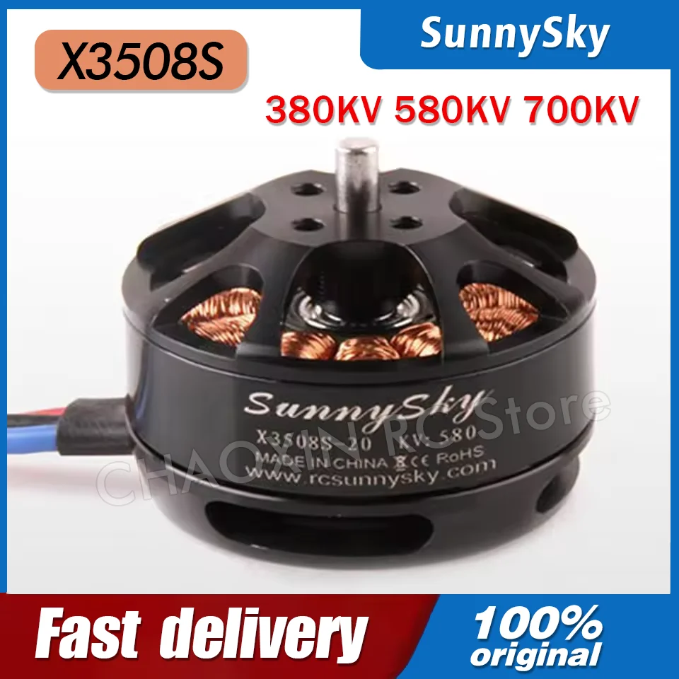 

SUNNYSKY X3508S 380KV 580KV 700KV 4S 1.5kg 200W Brushless Motor for Rc Multi-rotor Copter Airplane