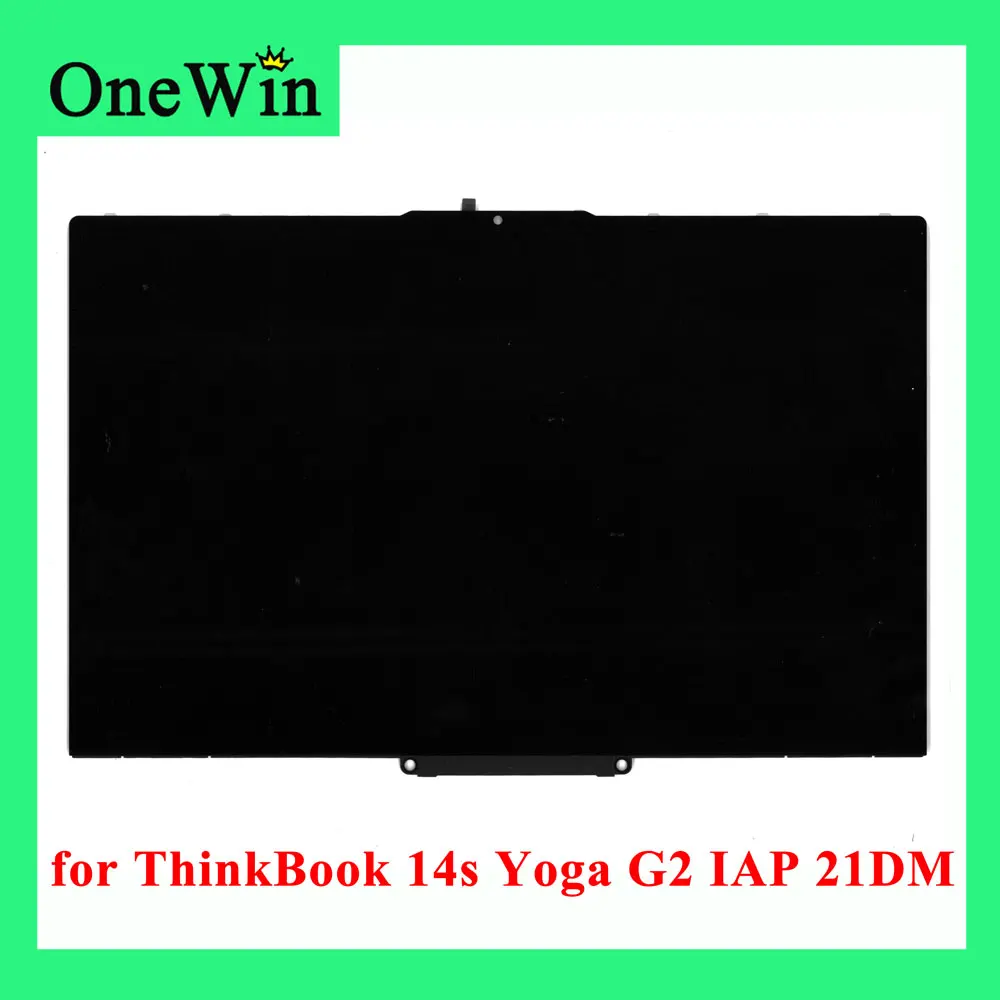 

14,0 дюймовый FHD экран в сборе с рамкой для ноутбука ThinkBook 14s Yoga G2 IAP 21DM 5D10S39825 5D10S39826 5D10S39827 5D10S39824