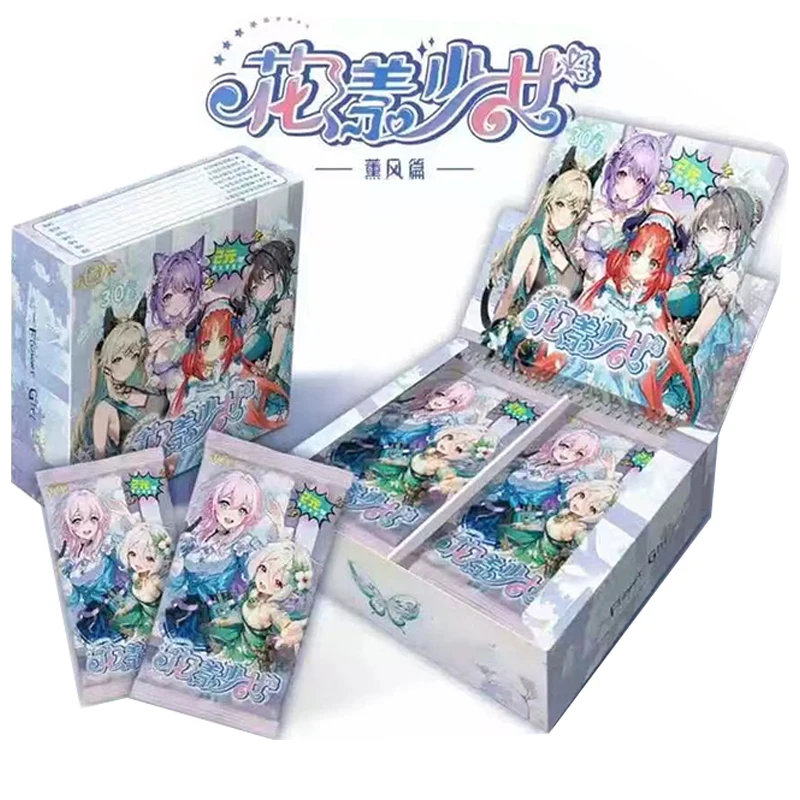 آلهة قصة فوشين فنغ الفصل TCG أنيمي الفتيات تحصيل بطاقات التداول الداعم صندوق HY-SN-2M2 في المخزون لعب اطفال SSR ZR #1