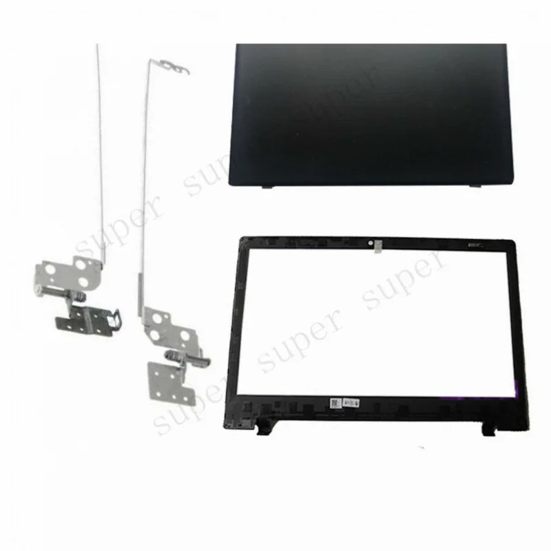 S+ PARA Lenovo IdeaPad 110-15IBR 110-15ACL Cubierta trasera LCD Bisagras Bisel frontal Cubierta B