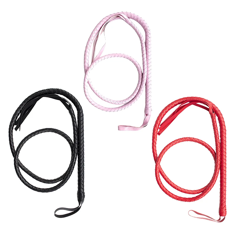 1.8m Adult Games Sexy Whip Bondage Sex Toys For Woman Cockring Flogger Paddle Spanking Bondage Restraints Stage Whips view 2