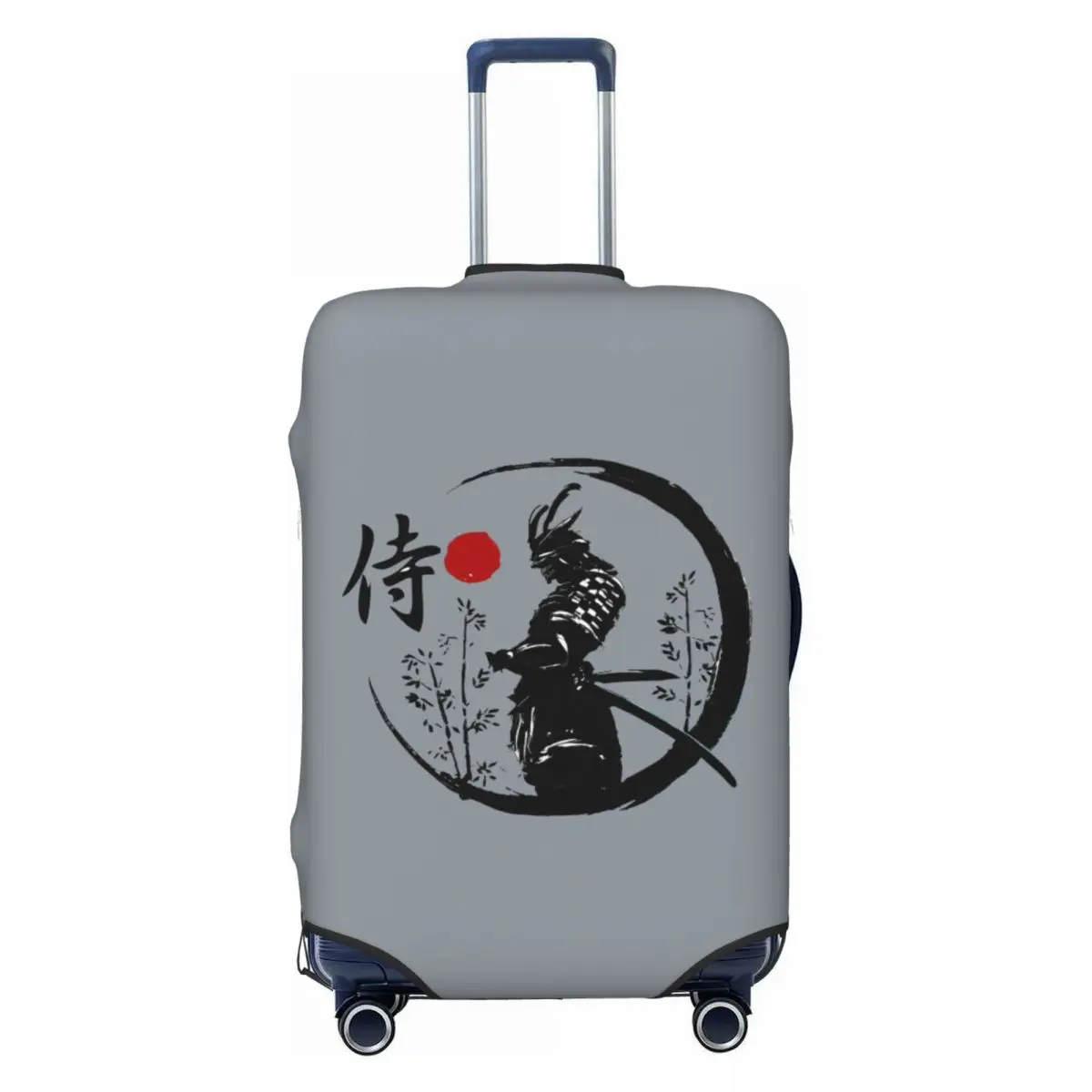 

Custom Japanese Samurai Warrior Luggage Cover Elastic Katana Bushido Travel Suitcase Protective Covers Suit For 18-32 inch