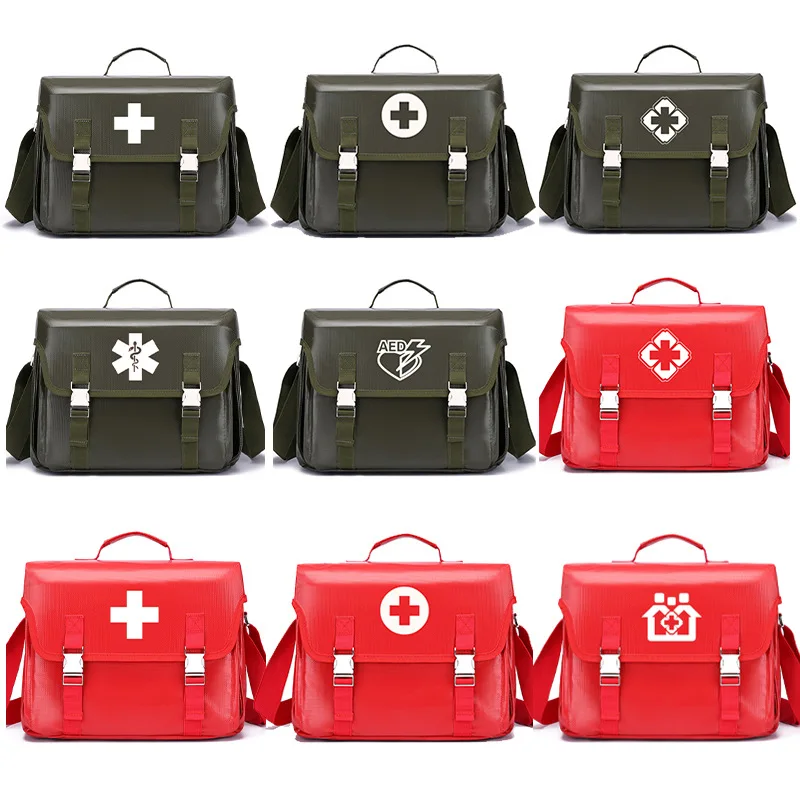 Empty First Aid Kit Medical Kit Family Doctor Visiting Bag Waterproof Wear-resistant Medical Kit Camping,Rescue Survival Kit