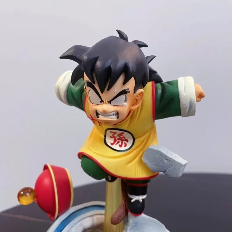 26 سنتيمتر لعبة دراغون بول الشكل سون جوهان سوبر سايان أنيمي جمع نموذج بولي كلوريد الفينيل سطح المكتب زخرفة زينة هدايا العيد ألعاب أطفال #6