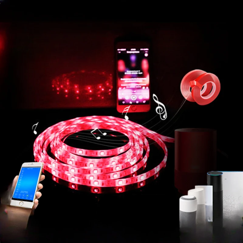 

Music rhythm rhythm light with voice control RGB intelligent color small love classmate Tmall Elf small voice control