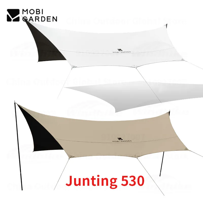 

MOBI GARDEN 530 Outdoor Awning Camping Picnic Vinyl Oxford cloth Canopy Rainproof Sunshade Anti-UV Shade Curtain Sun Shelter