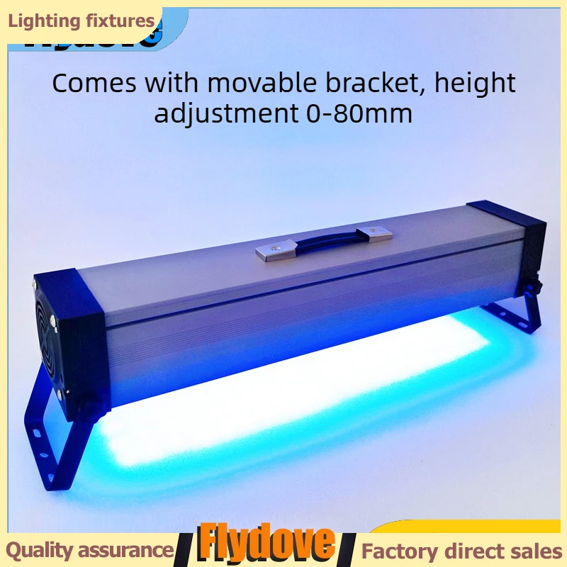 High Power Portable UV Curing Light Handheld UV Lamp for Glass Bonding Green Oil Curing 405nm 395nm