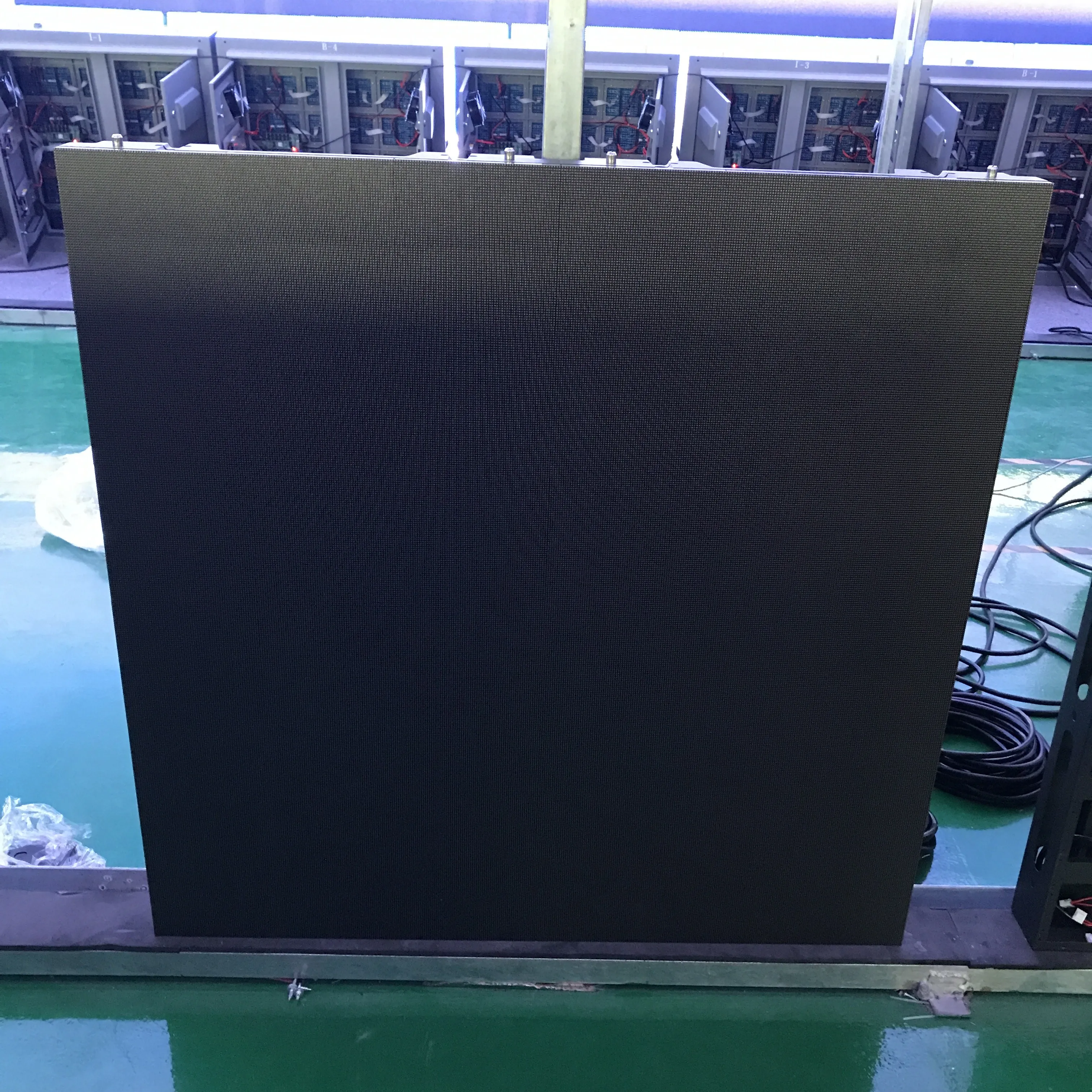 P2.5 كامل اللون تلفزيون Led لوحة 64x128 نقطة RGB Led مصفوفة وحدة P2P2.5P3 45 درجة زاوية وحدة