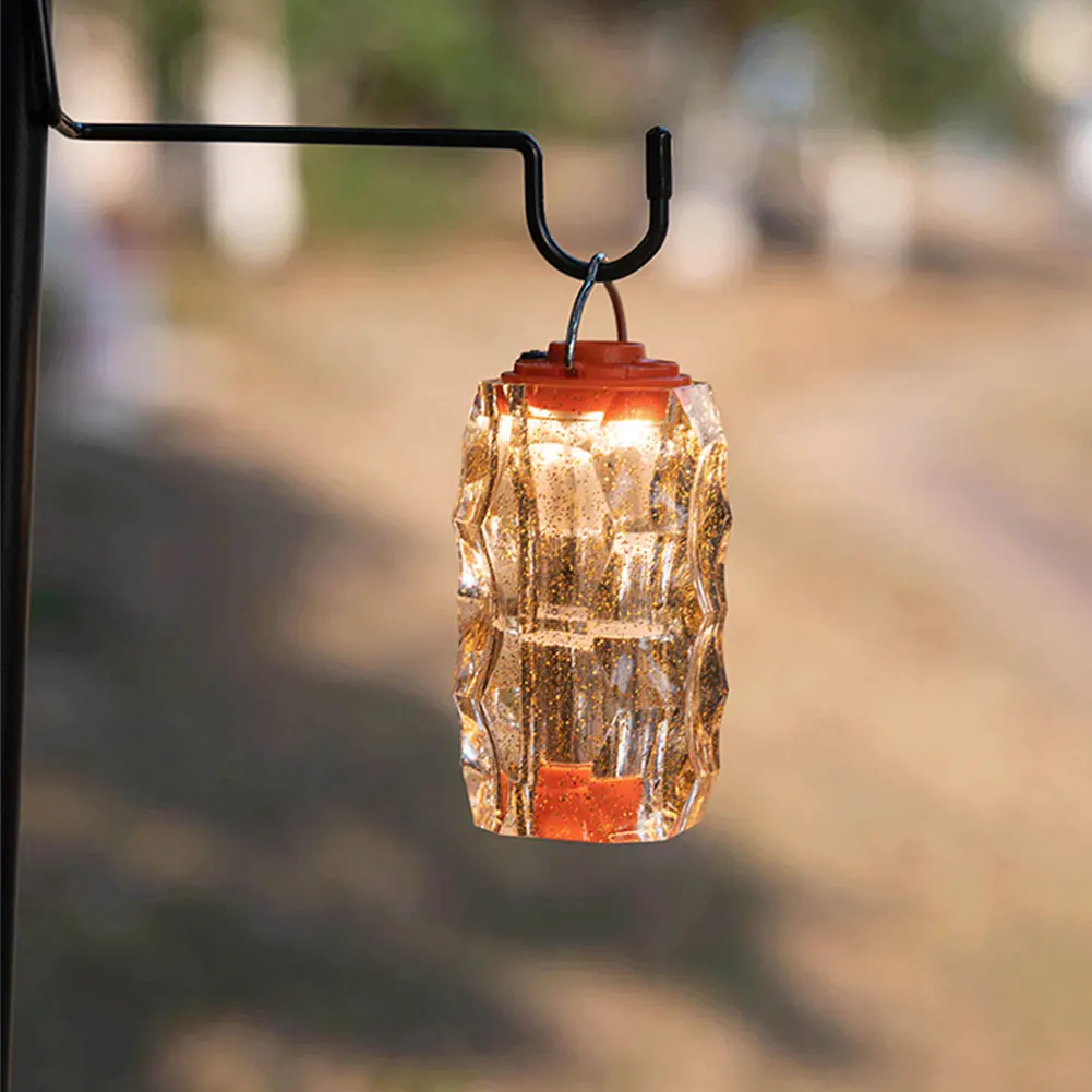 Abajur de luz de acampamento resistente ao desgaste atmosfera abajur universal criativo lanterna ao ar livre sombra para objetivo zero luz