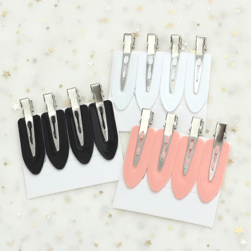 4PCS/LOT Women Hair Clips Side Bangs Fix Fringe Barrette Makeup Tools Female Ladies Girls Headwear Hairpin Hair Accessories