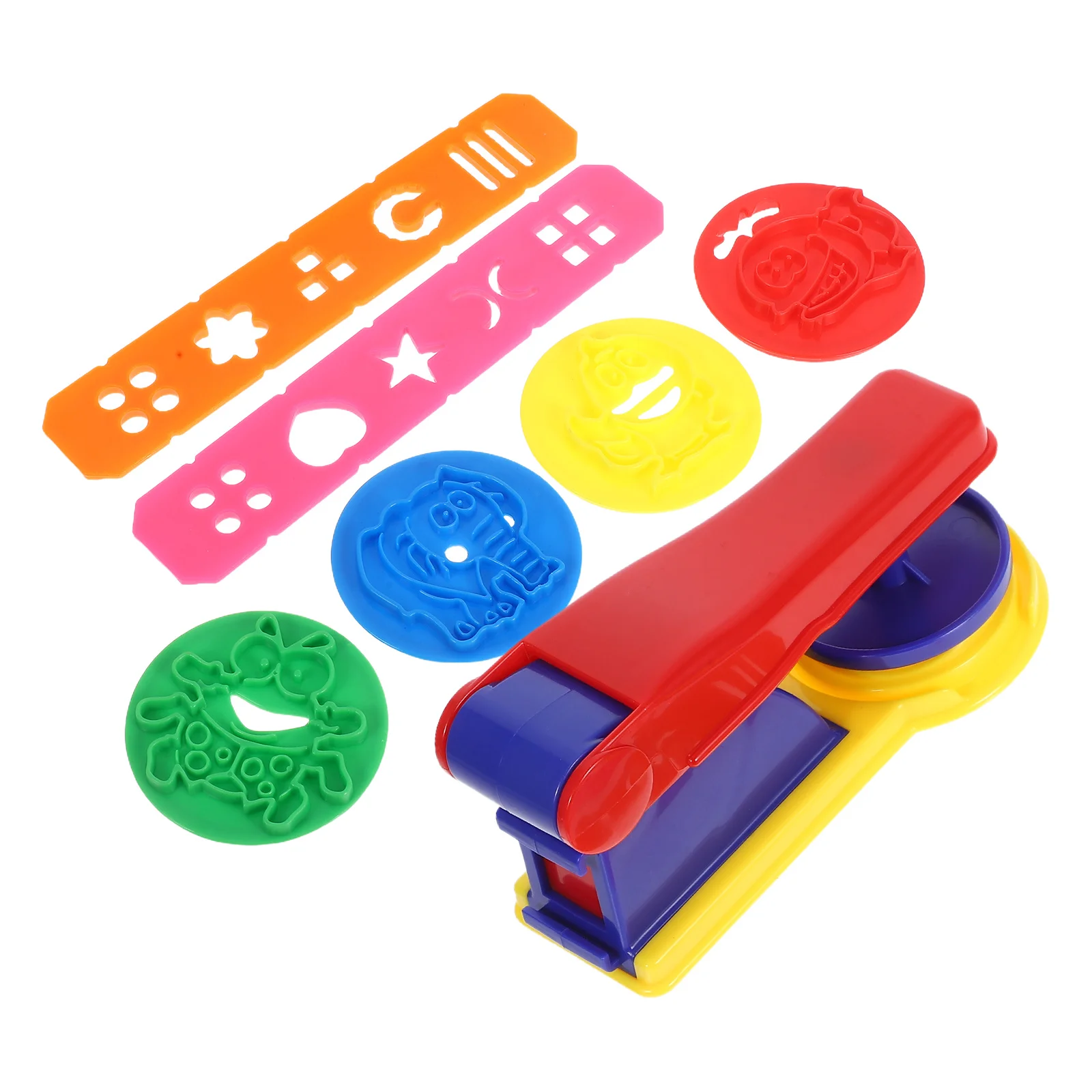 1 Set Kids Molding Kit Variety Noodle Shapes Animal Cookie Molds For Diy Creative Crafts Enhances Hand-Eye Coordination Tools