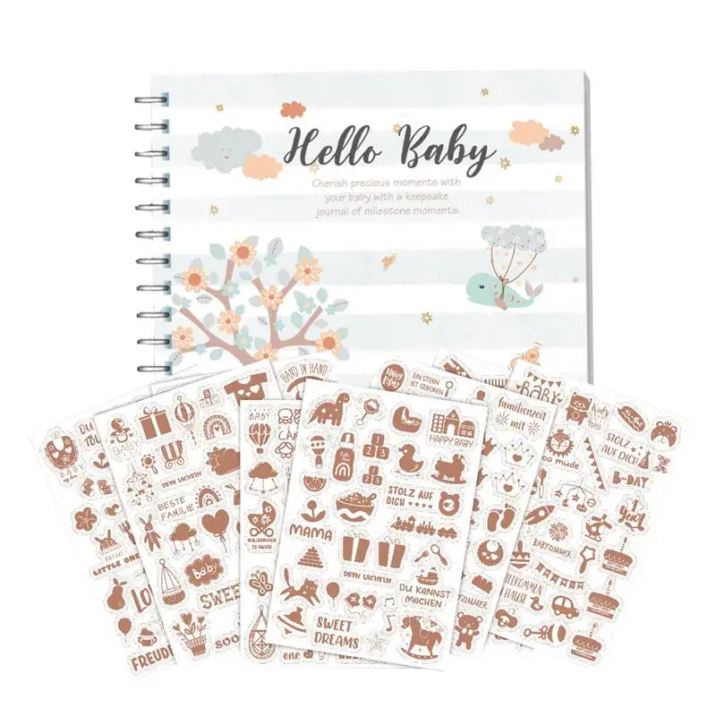

Baby Daily Log Book Baby Log Book Daily Tracker Portable Daily Activity Log Record Book Album Developmental Milestones For New