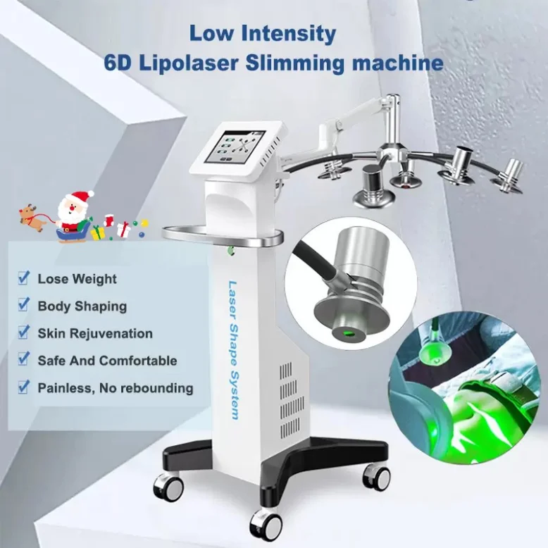 Slimming Machine 532Nm Wavelength Body 6D Loss Weight Shaping Beauty Greendevice