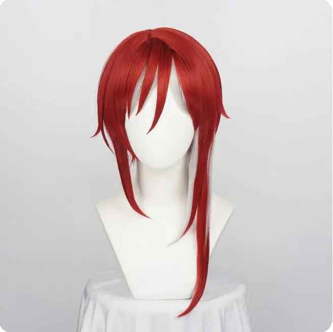 Synthetic Hair Sakasaki Natsume Short Cosplay Wigs Heat Resistant Anime Party Wig + Wig Cap