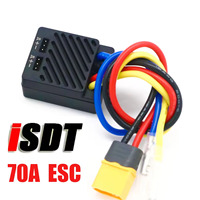 Brushed Motor ESC ISDT ESC70 WP 1080 70A Waterproof 2-3S Phone Control Electronic Speed Controller for RC Car 1:10 1:8