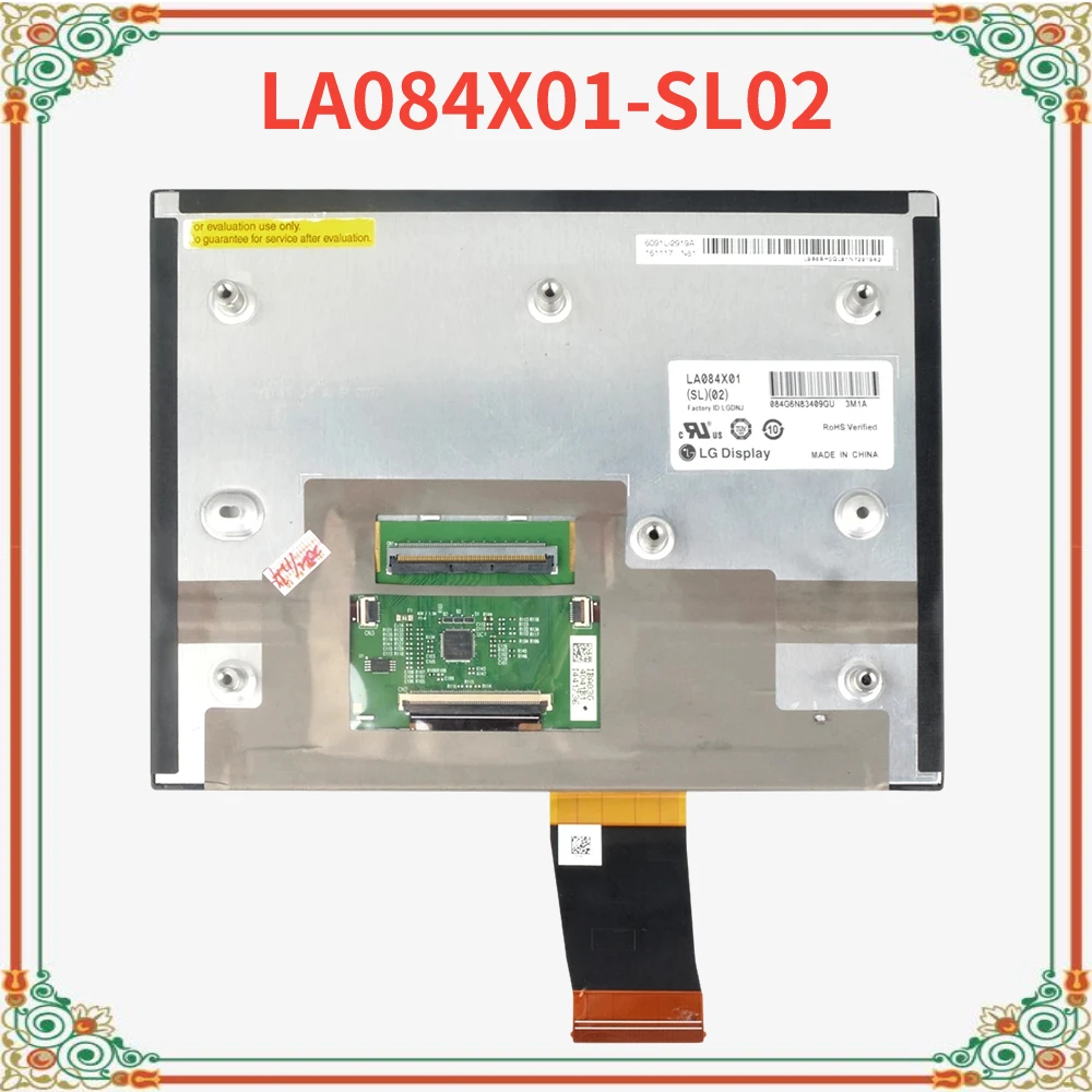 

8.4" Uconnect 4C UAQ LCD MONITOR Touch-Screen LA084X01-SL02 Radio Navigation 17/21 Replacement for RAM Chrysler Dodge CHARGER