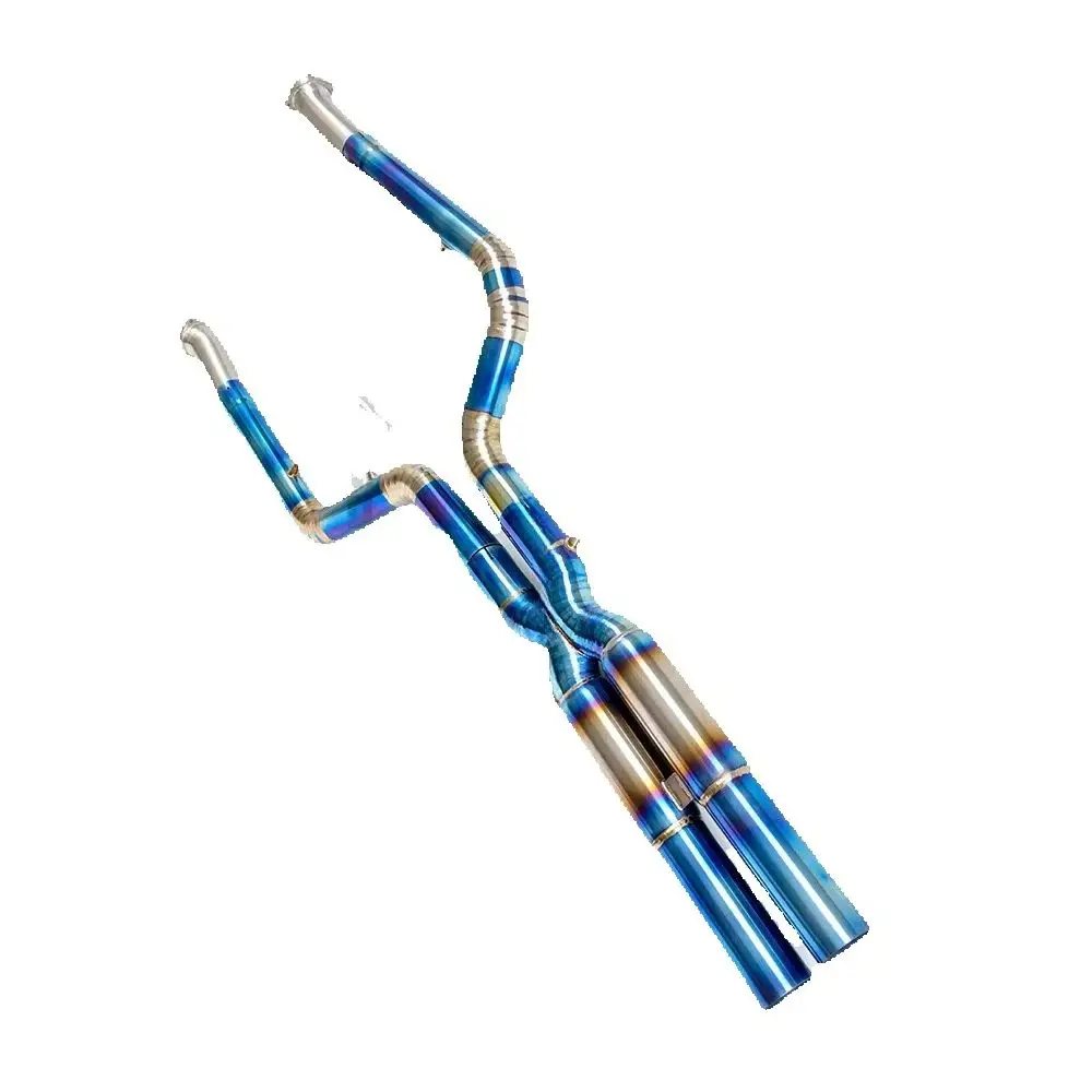 

Titanium Alloy Exhaust Middle Pipe for BMW X5 X6 4.4T 2023-2025 Auto Parts High Performance Exhaust Muffler System Resonator