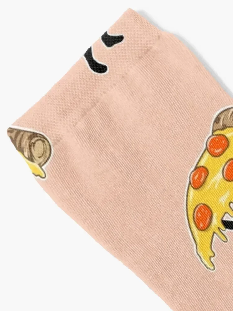 Pizza Weightlifting Fitness Funny Socks designer luxury Men Socks Luxury Brand Women's