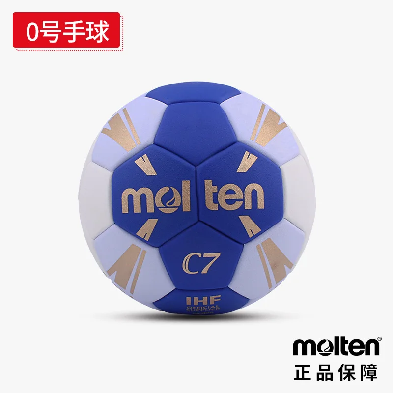 Original Molten HC3500 IHF Handball Official Standard Size 0/1 TPU Hand Stitch Ball For Women Men Teenagers Indoor Training