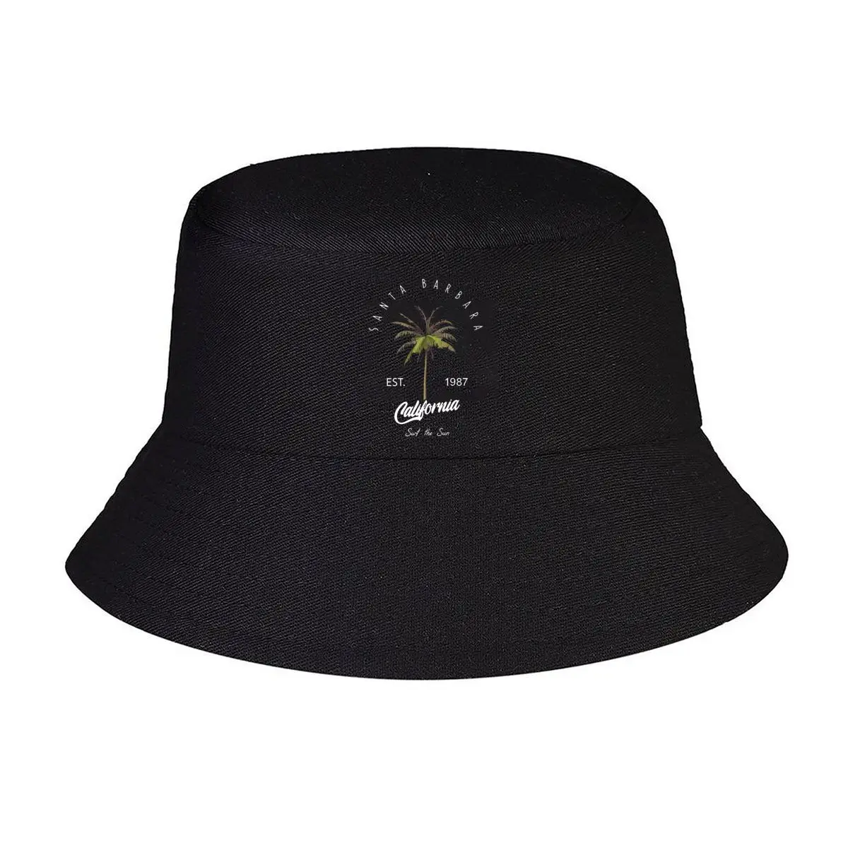 Gorro de invierno con diseño de palmera de Santa Bárbara de 1987