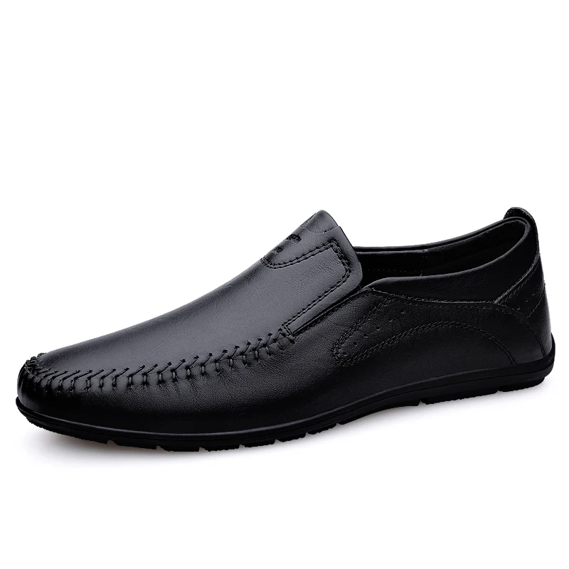 

Lightweight Men's Genuine Leather Shoes Non Slip Men's Business Casual Shoes Soft Soled Men's Driving Shoes Men's Loafers