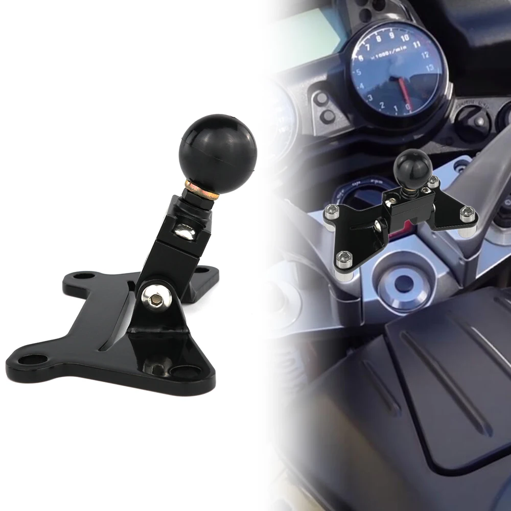 

For Kawasaki Concours14 2008-2020 2021 2022 2023 2024 Motorcycle GPS Mount Handlebar Clamp GPS Phone Holder Navigation Bracket