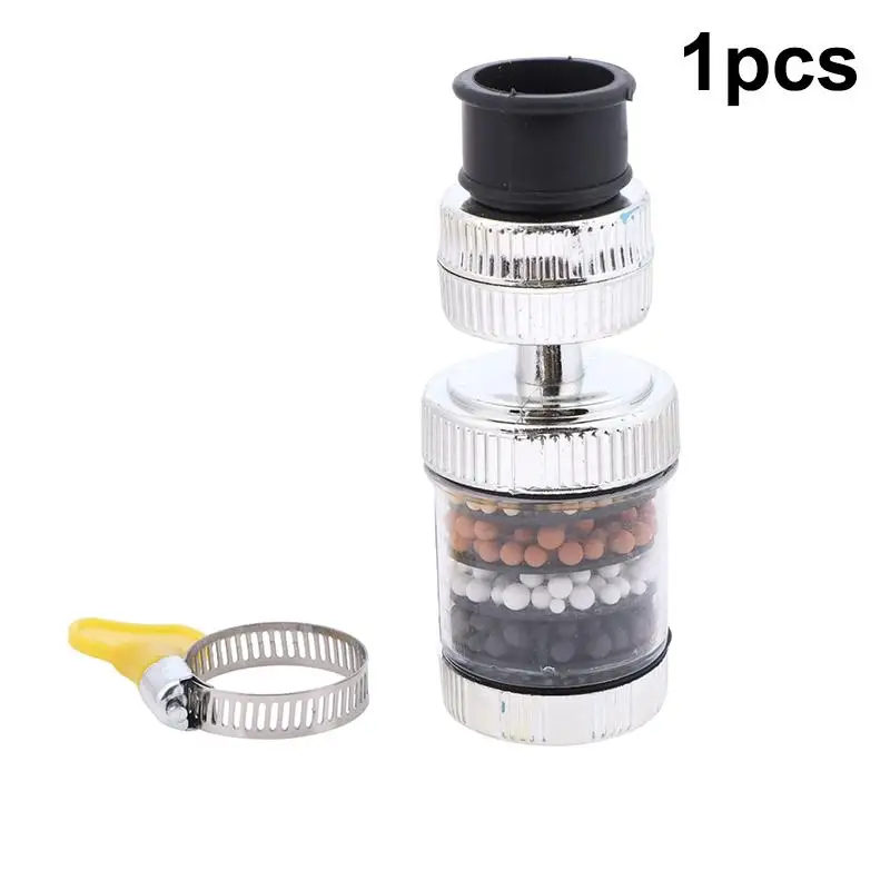 1/2pcs 360° Rotatable 6 Layers Faucet Filter Kitchen Tool Sink Bathroom Bubbler Filtration Faucet Splash-proof Shower