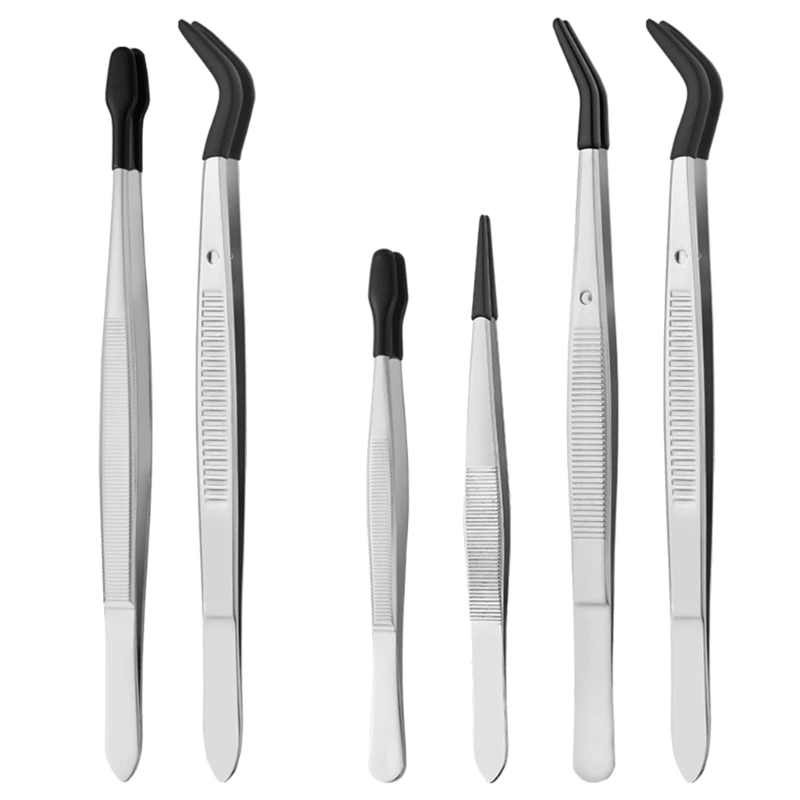 Sturdy False Eyelash Tweezers Convenient Tools for Applying and Removing Lashes