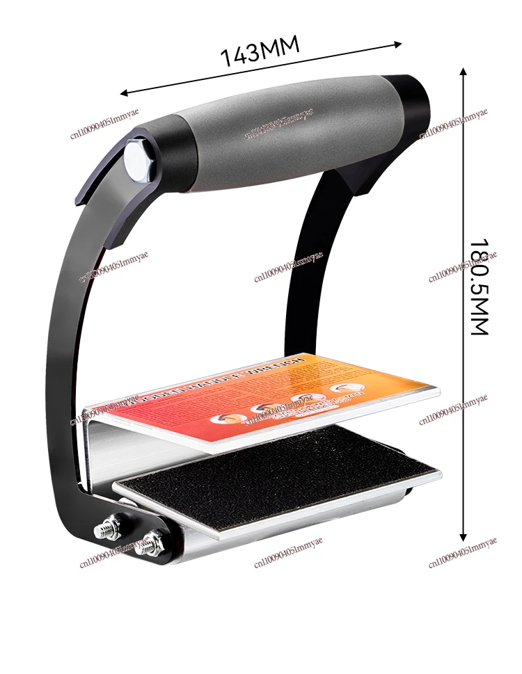 

Plate handling tool holder, labor-saving wrench, hand-held fixture, heavy-duty plate lifting artifact