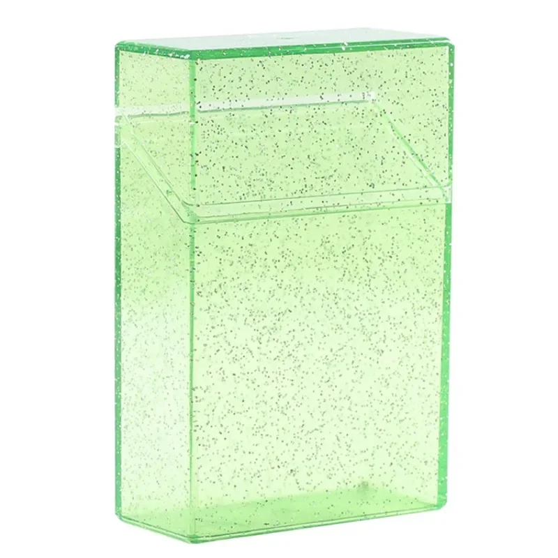 Ins Transparent Storage Box Blingbling Photo Card Holder Box Case Container Idol Kpop Albumes Photo Storage Box Stationery