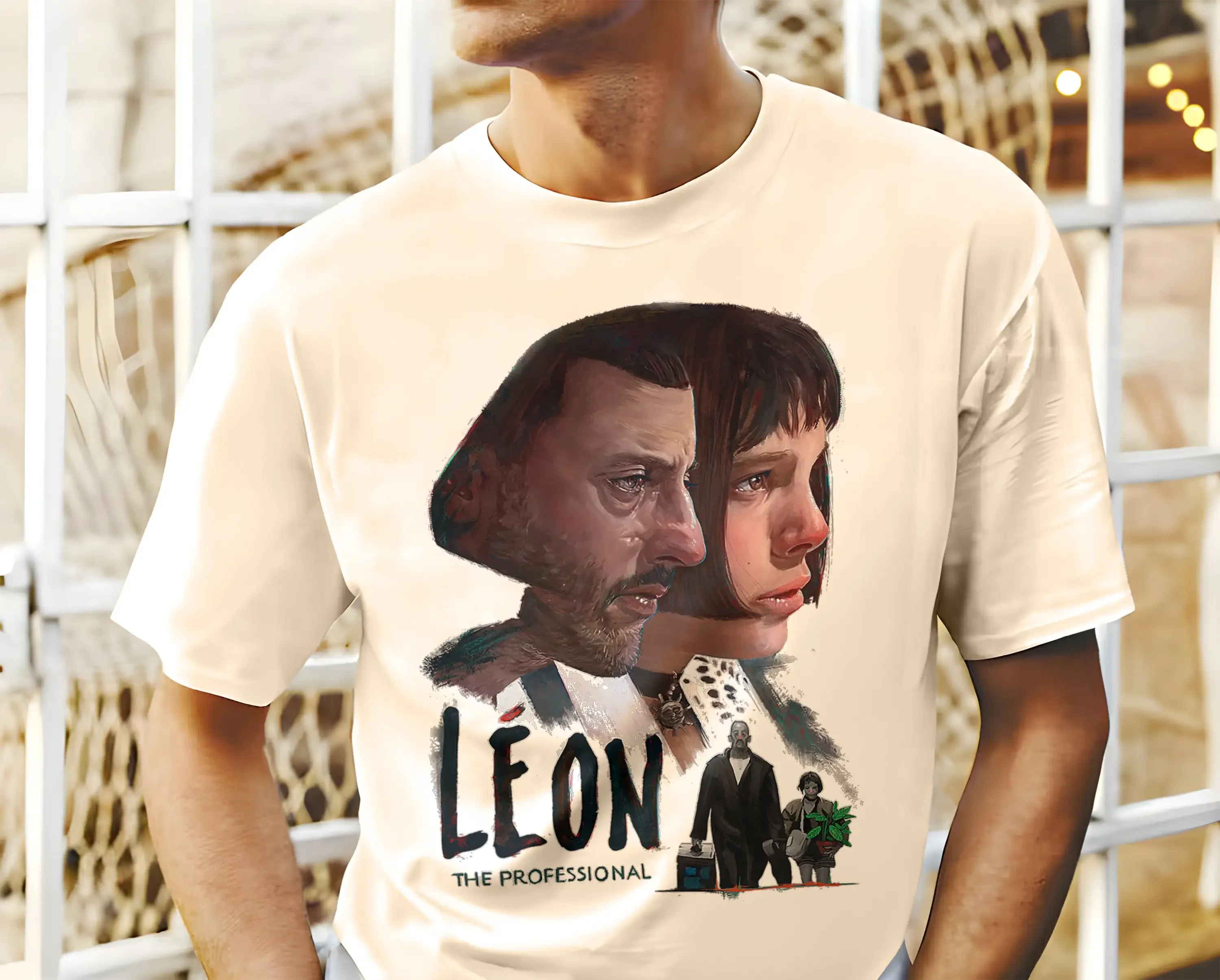 Leon The Professional V2 Movie Poster Classic T Shirt all sizes S 5XL