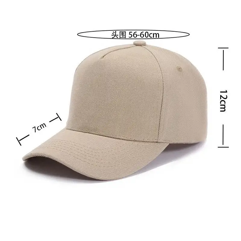 Custom Cap Print With Logo Personalized Customization Design Adult Men Sunshade Truck Driver Baseball Competition Event Sun Hat