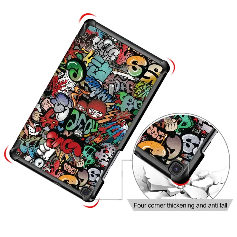 Suitable for Samsung Galaxy Tab  A8 10.5 inch 2021 SM-X200 Folding Stand Shockproof Cover Tablet Tab  A8 10.5 inch 2021