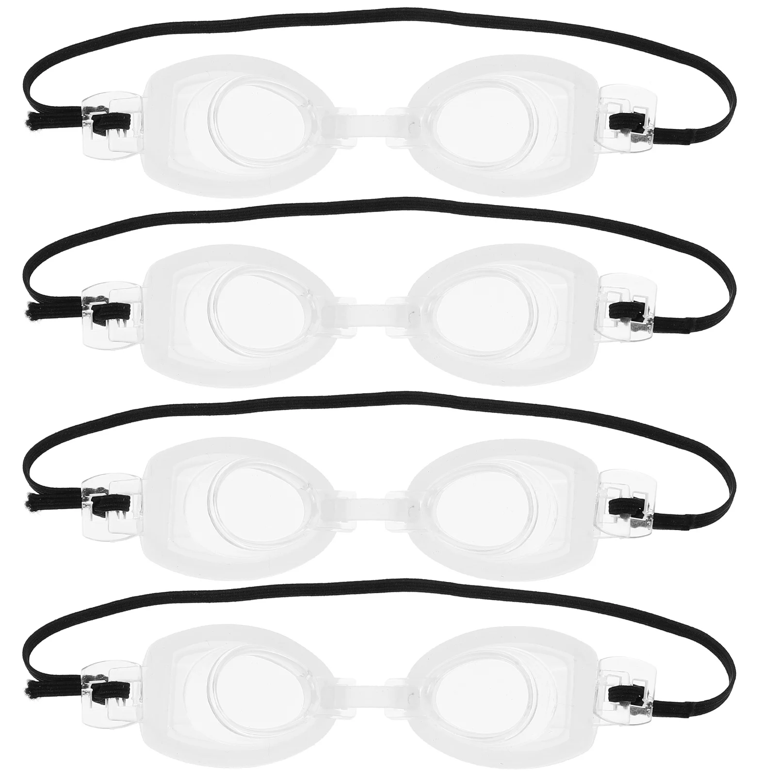 4 Pcs Mini Swimming Goggles Tiny Eyeglasses Decorate for Plastic Dress up Accessories